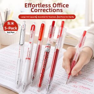 YUGUANG | Fast Drying Smooth Writing Examination Specialized Pens Black and Red Push Type