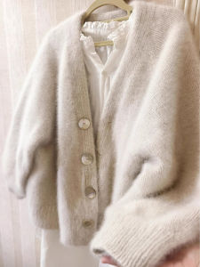 Chic French Design Soft Knitted Cardigan