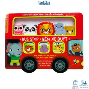 Sách Chúng Mình Cùng Lên Đường nào - Lets go - Bus Stop - Bến Xe Buýt - Tân Việt