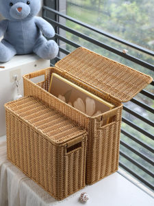 Covered Narrow Storage Box Wall Corner Use