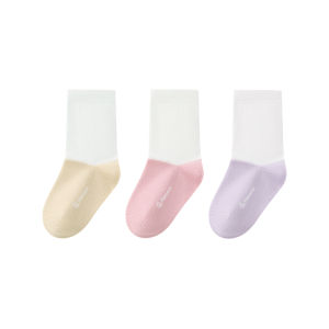 Purcotton | Antibacterial Sports Cotton Socks Mid-calf 3 Pairs
