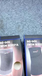 Bó Gối Thể Thao iWin Keepa (1 Cặp) Loại Xỏ Tiện Lợi - Bảo Vệ Khớp Gối Khi Chơi Thể Thao Giảm Đau Khớp