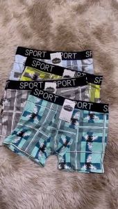 { PROMO 3 PCS } Boxer Pria Dewasa Isi 3 Pcs / Pakaian Dalam Pria Dewasa / Pakaian Pria / Celana Dalam Boxer Pria Dewasa / Boxer MADELON / Dalaman Pria Dewasa