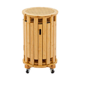 MEIZHULIJIA | Stackable Durable Round Stool for Guests