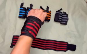 Băng cuốn cổ tay Đai bảo vệ cổ tay tập gym hàng dày dặn cao cấp bảo vệ khớp cổ tay khỏi chất thương hỗ trợ luyện tập