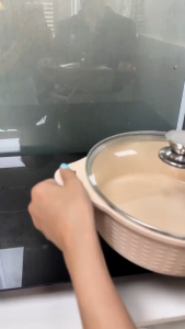 Nồi đúc liền khối đáy từ 24cm chống dính truyền nhiệt đều dùng cho mọi loại bếp