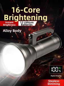 Powerful Long Range Laser Flashlight