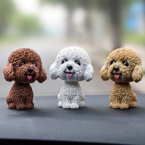 Shaking Head Dog Dashboard Decor Cute Puppy Toy Car Interior Accessories Gift