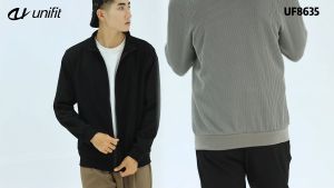 UNIFIT Knit Long Sleeve Sweater for Men and Women - Crewneck Sweatshirt Long Sleeve UF8635