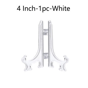 Plastic Acrylic Easels or Stand/Plate Holders to Display Pictures or Other Items at Weddings Home Decoration Birthdays Tables