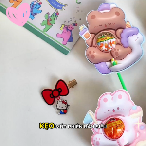 Set Thẻ Kẹo Mút Trang Trí Hình Hoa Hình Kẹo Dễ Thương – Phụ Kiện Handmade Trang Trí Tặng Quà Giáo Viên Bạn Học