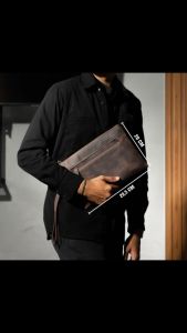 HANDBAG KULIT SAPI CRAZY HORSE | SIMPEL | ELEGAN | DAN PRAKTIS UNTUK PRIA