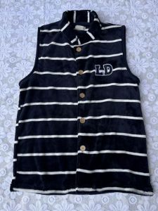 Soft Thin Home Leisure Mens Vest Sleeveless Stand Collar Button Front Fashion Urban Style Autumn Basic Popular Single Button