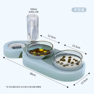 Automatic Cat Feeder Bowl Slow Feeding Pet Supplies Cat Drinking Water Machine Dog Bowl Pet Products Cat Dog Bowls Normal Size