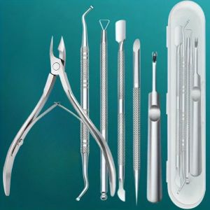 1/5/6pcs Professional Stainless Steel Cuticle Nipper Set Durable Hand & Foot Trimmer for Salon and Home UseManicure Essentials