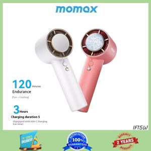 MOMAX IF15W ice pack handheld high-speed small fan mini portable usb-c fast charging ultra long standby