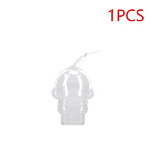 1/2PCS Acrylic Transparent Protective Case Doll Dust Case Storage Case with Strap for Skull Panda Winter Movement for SP Doll