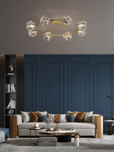 ZHENMEIJU | Luxury Simple Crystal Light Fixture