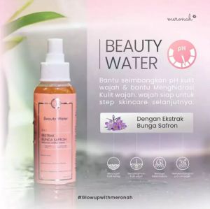 Beauty Water / Toner / Face Mist / Setting Spray Meronah Beautycare ASLI Jamin Ori 100%