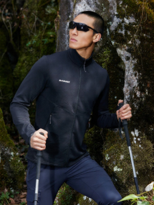 Mammut | Mens Outdoor Polartec Fleece Mid-Layer Jacket