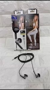 Headset Transparan HT-02 handsfree Stereo Earphone Hifi Extra Bass ht02