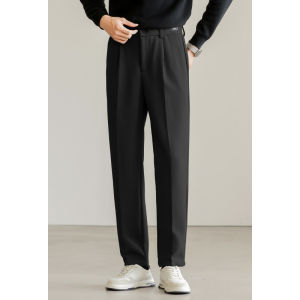 UBV | Wool-blend Business Trousers for Men