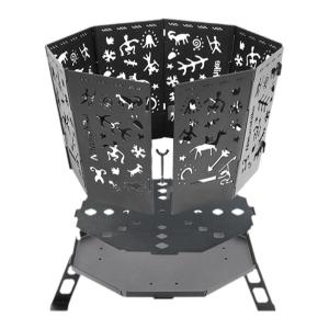 NatureHike | Portable Foldable Campfire Grill For Camping Outdoor Cooking And Heating