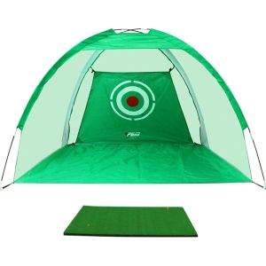 PGM GOLF | Indoor Outdoor Golf Practice Net Cage Home Camping Use Practice Equipment