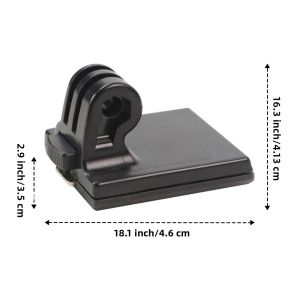 BOOIU Chiến Thuật Gắn Mũ Bảo Hiểm Cho GoPro Hero Camera Hành Động NVG Tương Thích NHANH/MICH/NVG Mũ Bảo Hiểm Cố Định Chân Đế Phụ Kiện