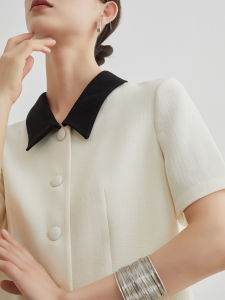 POLO Collar High Intelligence Leisure French Style Dress