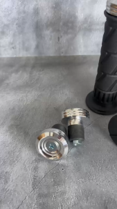 Paket Handgrip & Handfat Standar Hitam untuk Motor Kawasaki