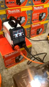 Makita ตู้เชื่อม สายเชื่อมยาวพิเศษ 10 เมตร ตู้เชื่อมไฟฟ้า เครื่องเชื่อม IGBT MMA-990 รุ่นใหม่ 2 หน้าจอ 3 ปุ่ม Upgrade Edition รุ่นใหม่ล่าสุด