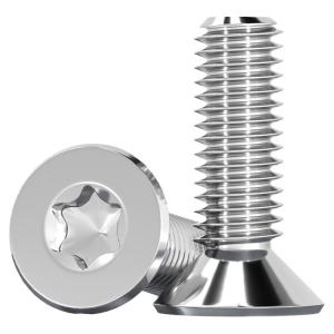 TIANZHUOJINSHU | Stainless Steel Security Screws Tamper Proof Countersunk Flat Head Internal Torx