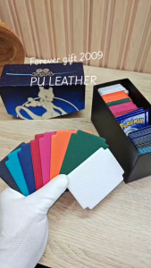 TCG Card Dividers PU Leather | Trading Card Deck Organizer Divider | Pembahagi Kad Kulit PU  D99