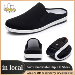 Canvas Slippers & Driving Shoes: Men's Soft Comfortable Slip-On Options