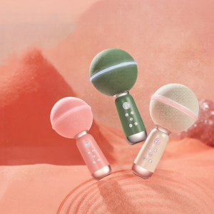 MAOWANGMIAOBO | Cat King Wonder Broadcast Orion Star Hunting Microphone Speaker Integrated Karaoke Childrens Family Use KTV1614