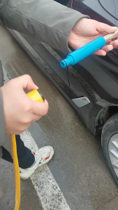 แปรงล้างรถ ม็อบล้างรถ ไม้ถูพื้น แปรงล้างรถยนต์ แปรงล้างรถไมโครไฟเบอร์ สายยางยาว 5/10/15/20เมตร พร้อมส่งในไทย