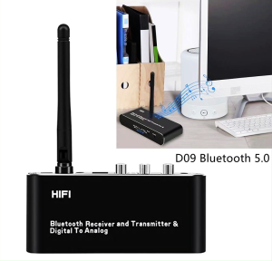 X500 กับ D09 Bluetooth Lossless Audio Receiver/20M/2.4GH ตัวรับสัญญาณ Wireless Bluetooth บลูทูธมี2รุ่นไห้เลือกค่ะ