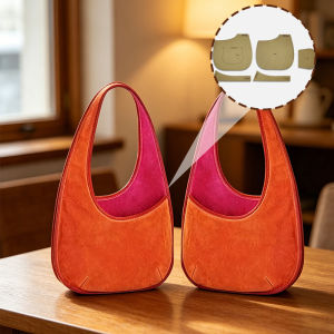 YOMDID 5pcs Tote Bag Sewing Templates DIY Single-Shoulder Bucket Bag Kraft Paper Template DIY Leather Bag Making Templates