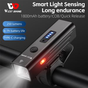 ไฟจักรยานยานเสือหมอบพิมพ์-C MTB ไฟปั่นจักรยานตะวันตกไฟหน้า ไฟฉายอุปกรณ์เสริมสำหรับจักรยาน