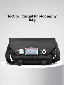 Ulanzi BC08 Tactical Single Shoulder Camera Bag Mens Portable Photography Crossbody Bag Suitable for Canon Sony Fuji XT5 Nikon Z30 Waterproof Micro Single Inner Compartment Bag