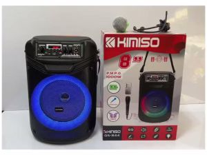 Kimiso QS-844 8-inch Wireless Bluetooth Speaker with Mic and Remote