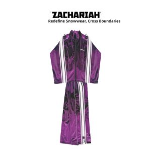 ZACHARIAH | Velvet Deep Green Womens Ski Suit