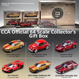 Mini Collectible Die-Cast Car Toys Gift Set 1:64 Scale