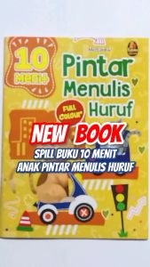 Buku Belajar Menulis 10 Menit Pintar Menulis Huruf Anak Tk Paud