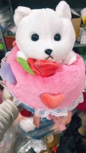 Bộ túi Quà Tặng gấᴜ Bông Đèn led Valentine 14/2 - 8/3 Noel Chúc Mừng Sinh Nhật Tặng Bạn Người Yêu