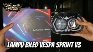 Mengenal & Memaksimalkan Lampu Depan Biled Vespa Sprint & Daymaker