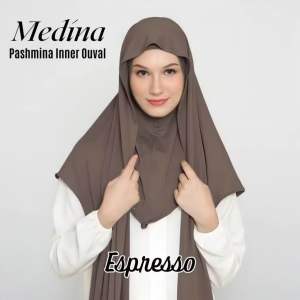 hijabinspo - Pashmina Inner Premium Instan Inner Dubai Shawl Fahira Kaos Jersey Oval Malay Nutup Leher 2in1