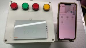 Công Tắc Hunonic Wifi Datic 4 Nút Ấn Chữ Nhật Bật Tắt Từ Xa Trên Điện Thoại Và Ra Lệnh Giọng Nói