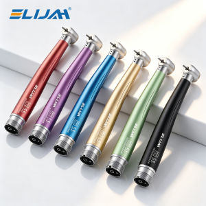 ELIJAH Dental 2/4 Holes Colorful Without LED High Speed Handpiece Rotation Turbine Tip Ceramic Bearing Dentistry Surgical Tools